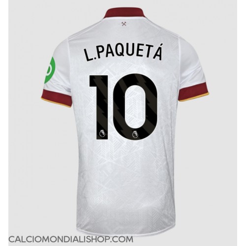 Maglie da calcio West Ham United Lucas Paqueta #10 Terza Maglia 2024-25 Manica Corta